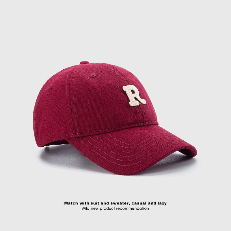 Adjustable Cotton Baseball Cap with Curved Brim