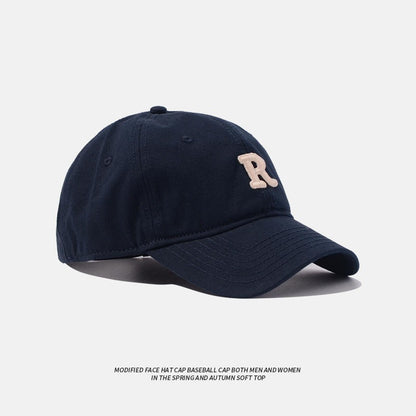 Adjustable Cotton Baseball Cap with Curved Brim