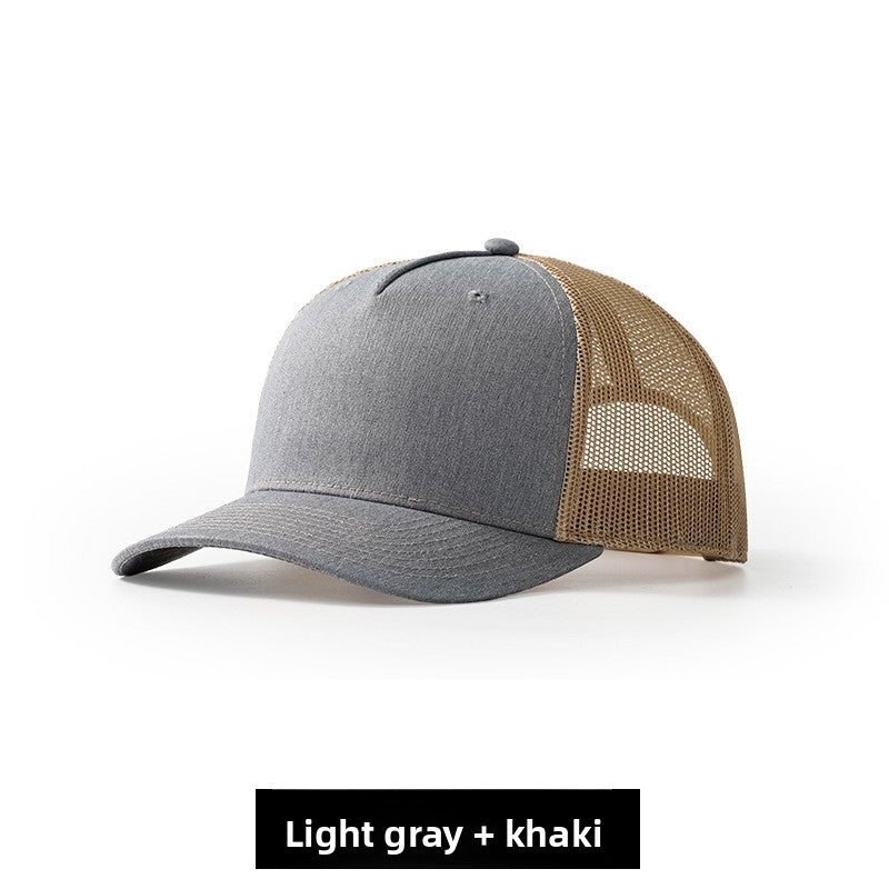 Adjustable Cotton Baseball Cap with Curved Brim