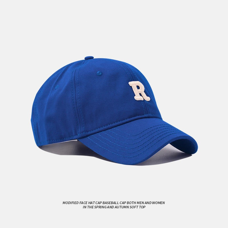 Adjustable Cotton Baseball Cap with Curved Brim