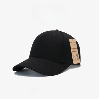 Adjustable Cotton Baseball Cap with Wide Brim