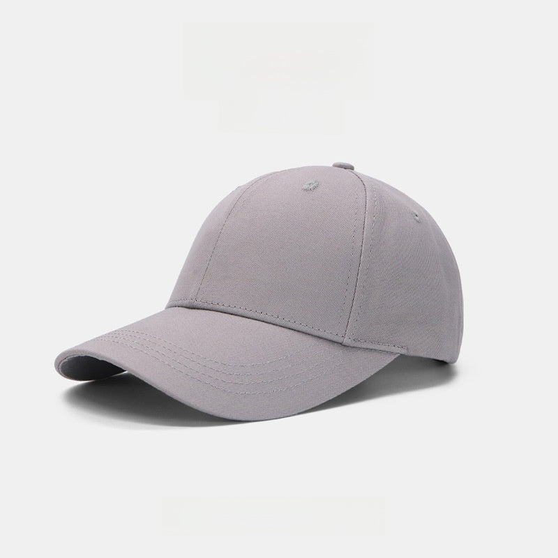 Adjustable Cotton Baseball Cap with Wide Brim