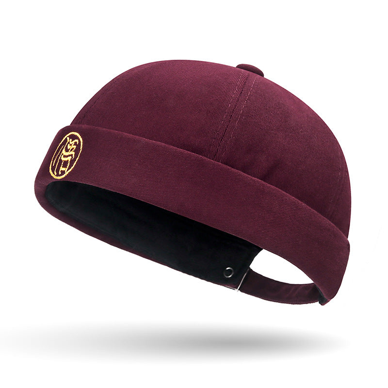 Adjustable Cotton Embroidered Retro Hat