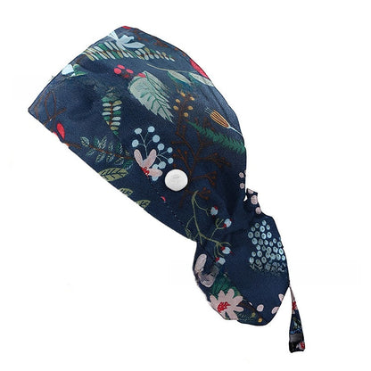 Adjustable Cotton Nurse Hat