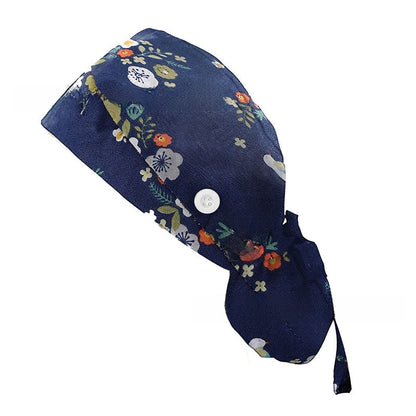 Adjustable Cotton Nurse Hat
