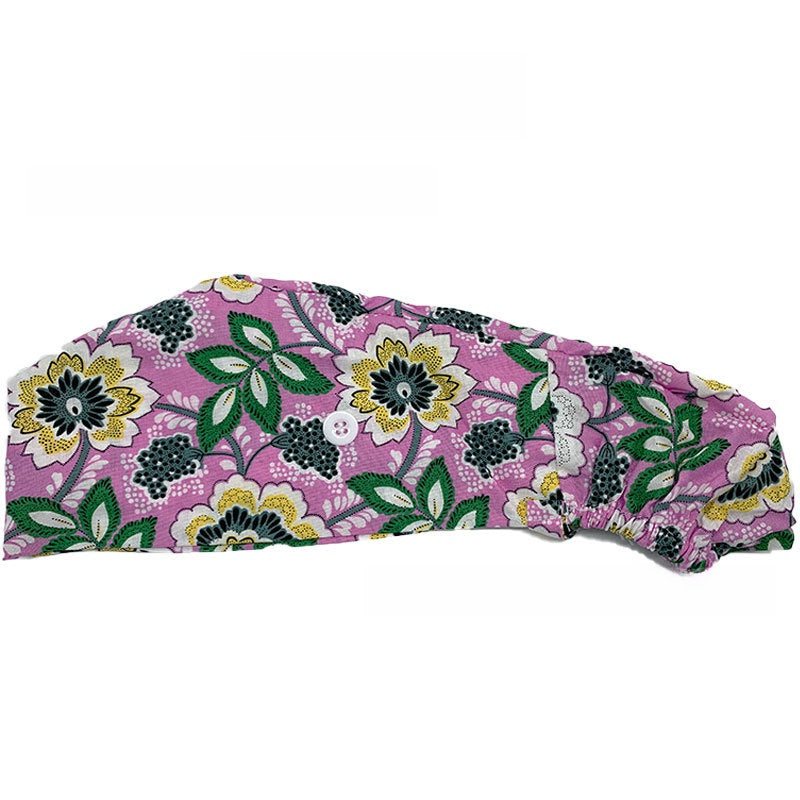 Adjustable Cotton Nurse Hat