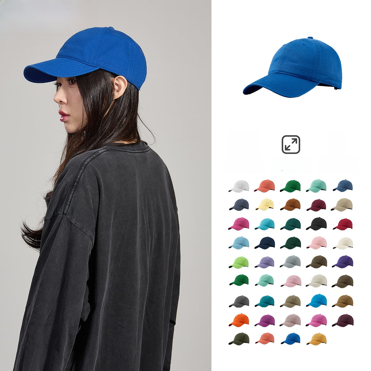 Adjustable Cotton Sports Cap