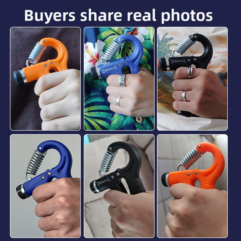 Adjustable counting grip