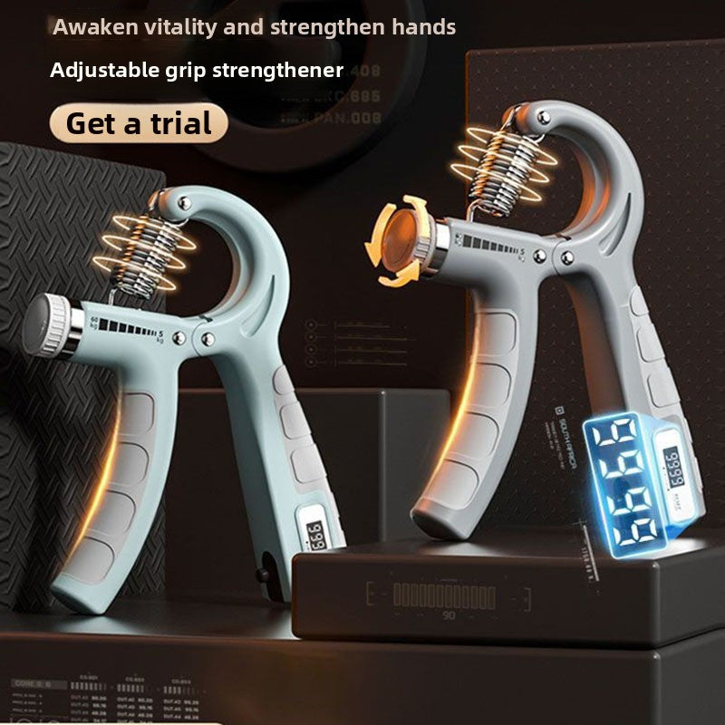 Adjustable Counting Grip Strength Trainer