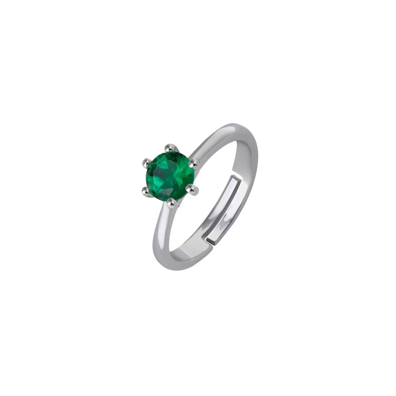 Adjustable Crown Zirconia Couple Rings for Men and Women