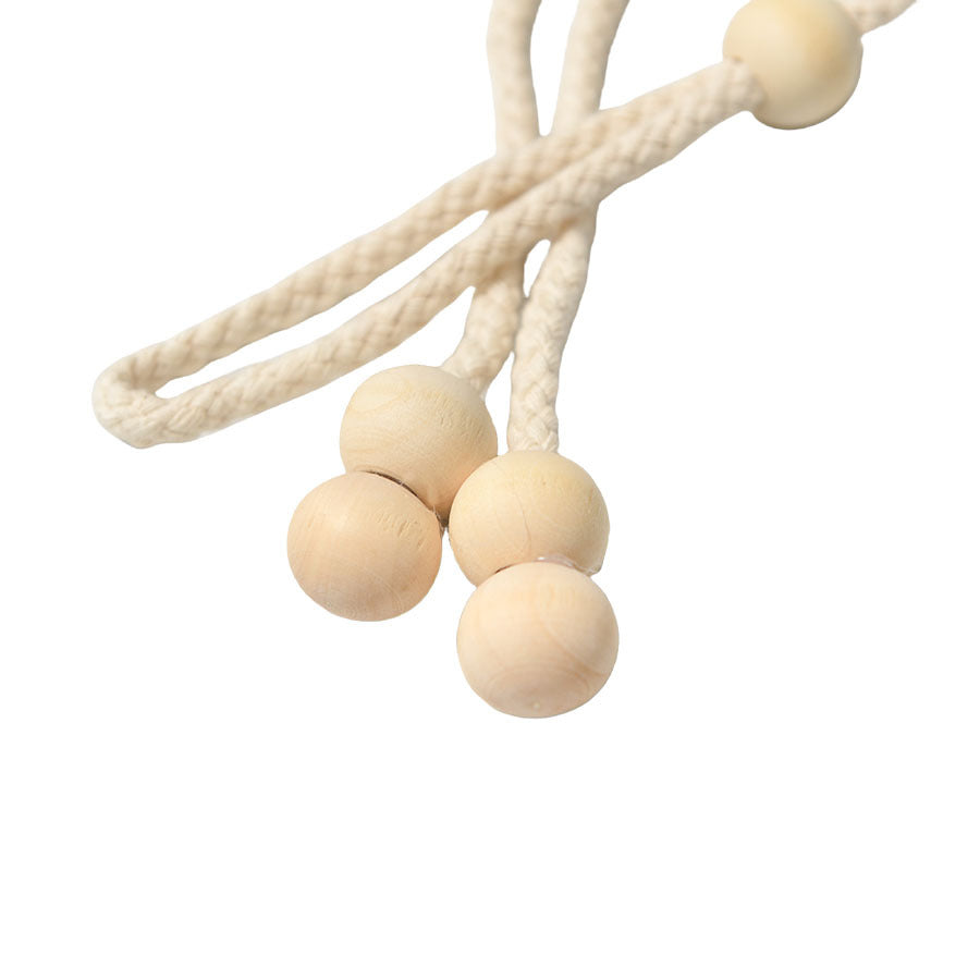 Adjustable Curtain Tie Rope with Beaded Design