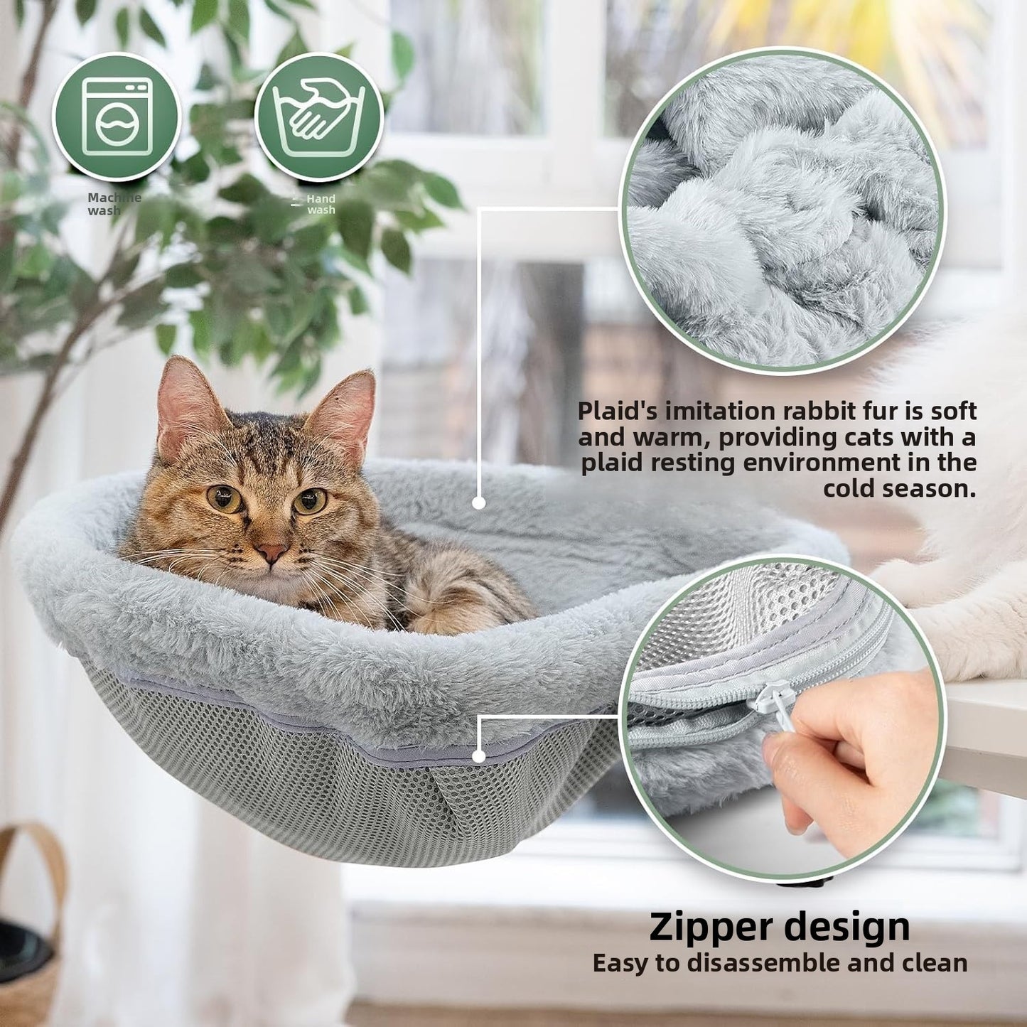 Adjustable Desk Cat Bed
