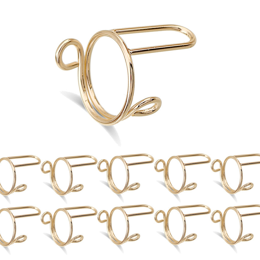 Adjustable Detachable Nail Rings Set