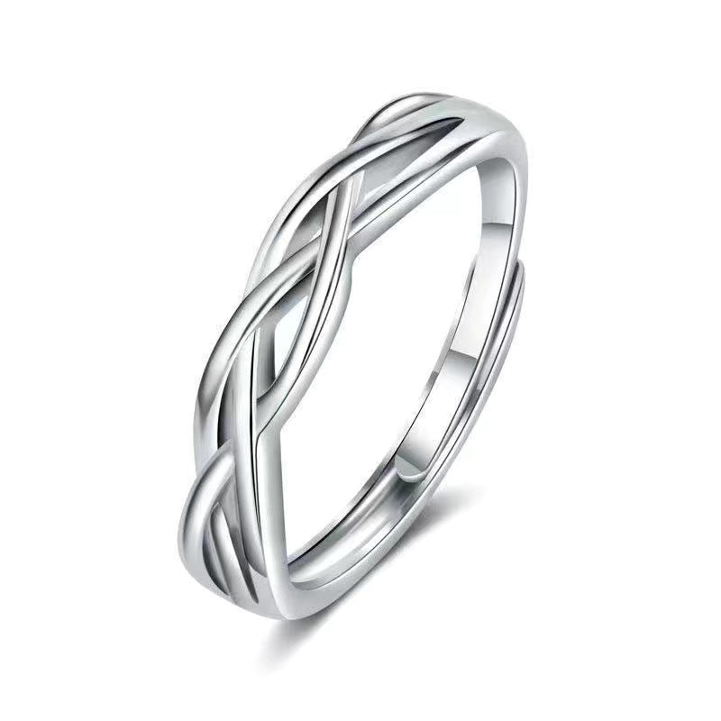 Adjustable diamond ring