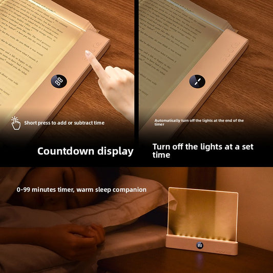 Adjustable Digital Tablet Reading Light with Timer