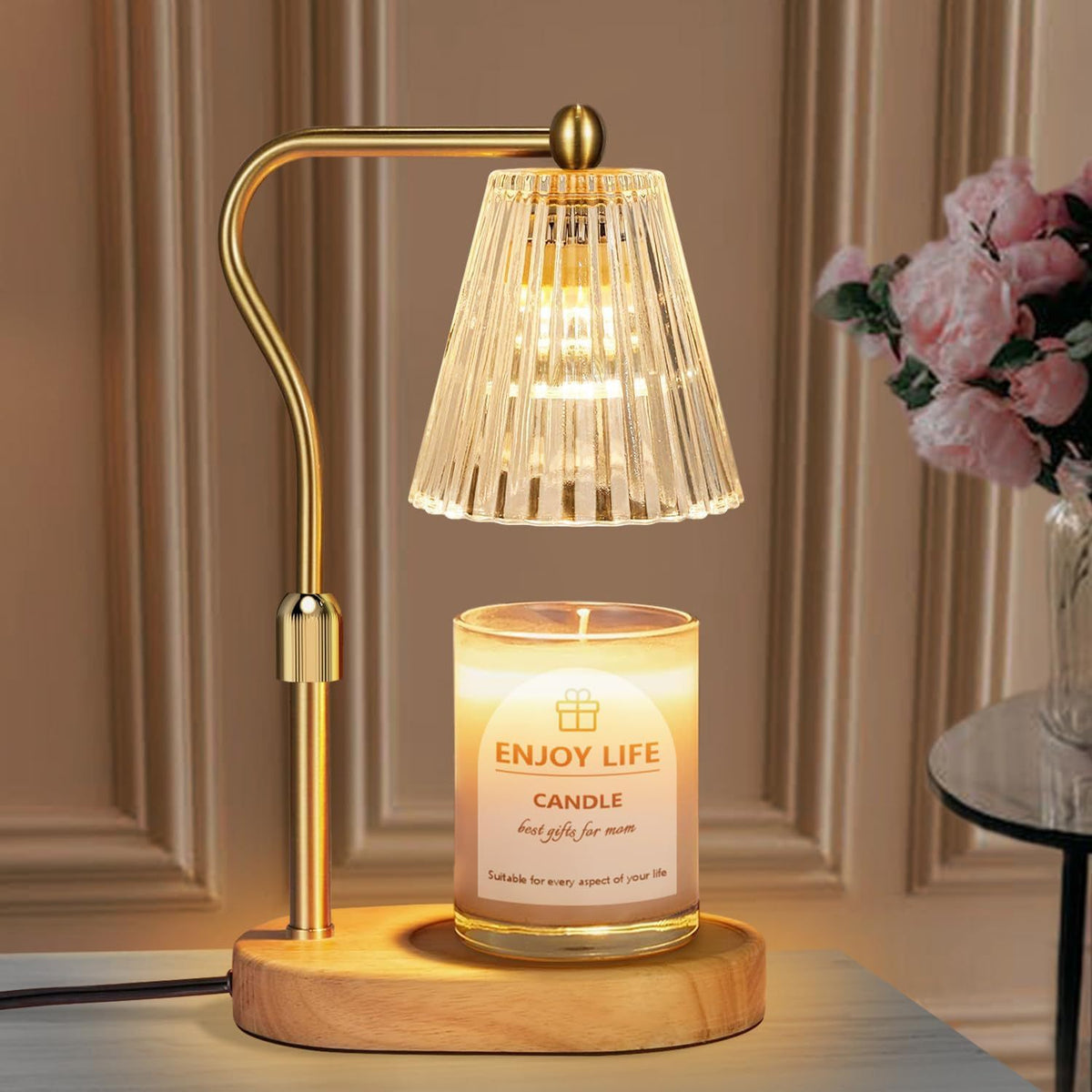 Adjustable Dimmable Aroma Wax Melting Lamp
