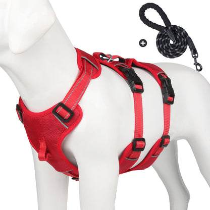 Adjustable Dog Harness with Leash