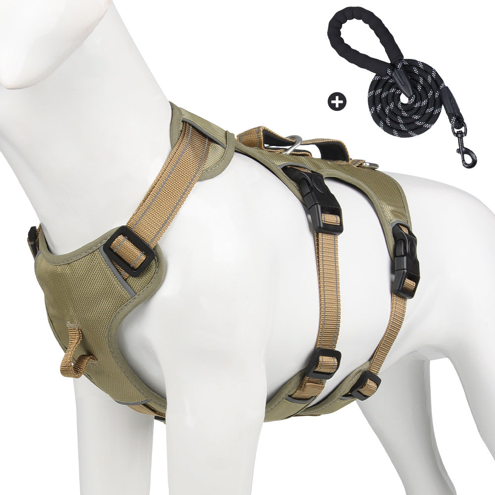 Adjustable Dog Harness with Leash