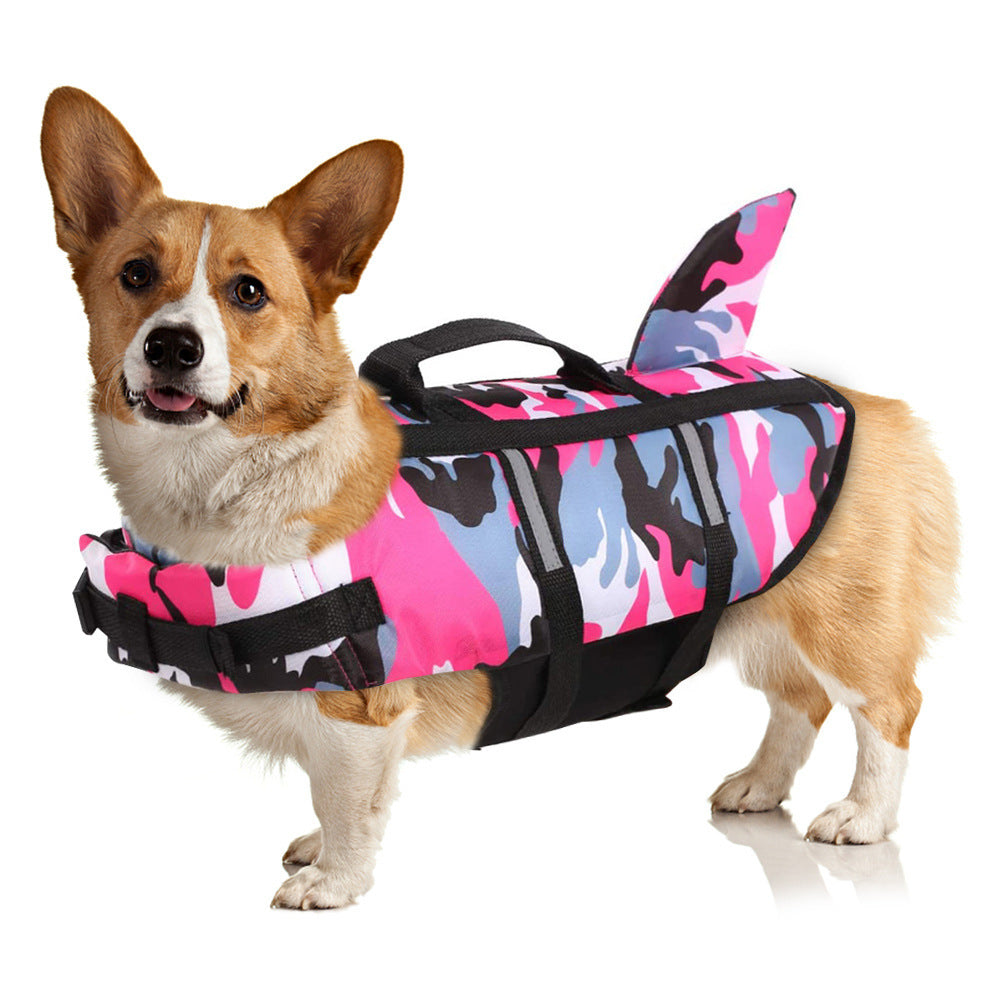 Adjustable Dog Life Jacket Swim Vest
