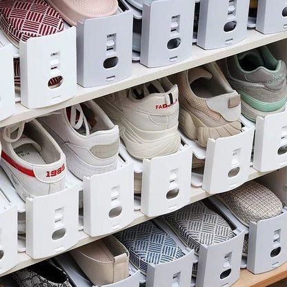 Adjustable Double Layer Shoe Rack