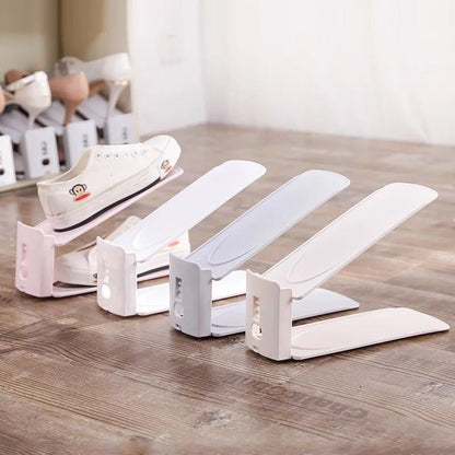Adjustable Double Layer Shoe Rack
