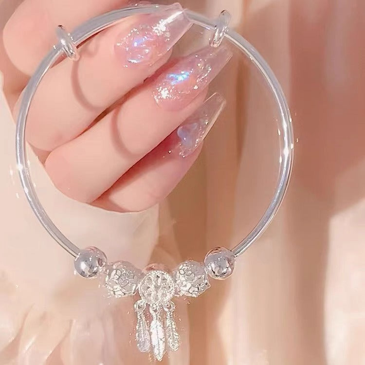 Adjustable Dreamcatcher Charm Bracelet