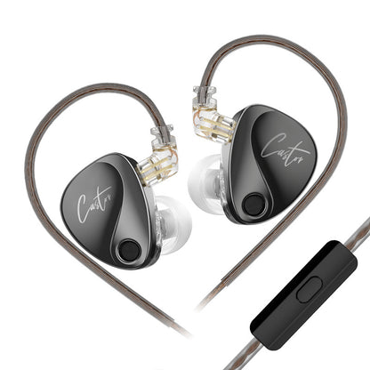 Adjustable dual-cone in-ear headphones