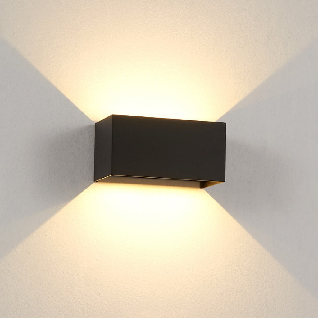 Adjustable Dual Head Outdoor Wall Light