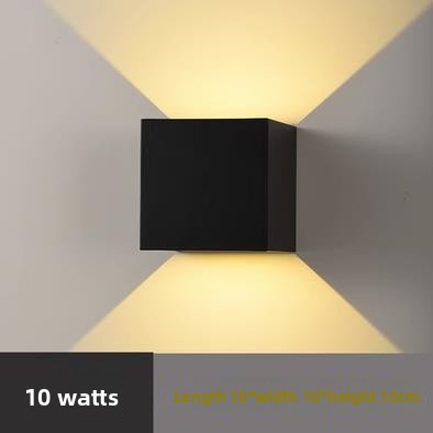 Adjustable Dual Head Outdoor Wall Light