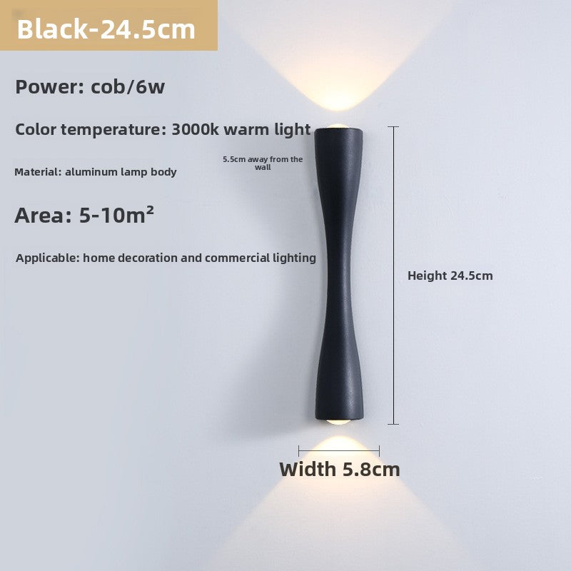 Adjustable Dual Head Wall Lamp