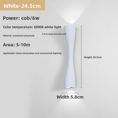 Adjustable Dual Head Wall Lamp