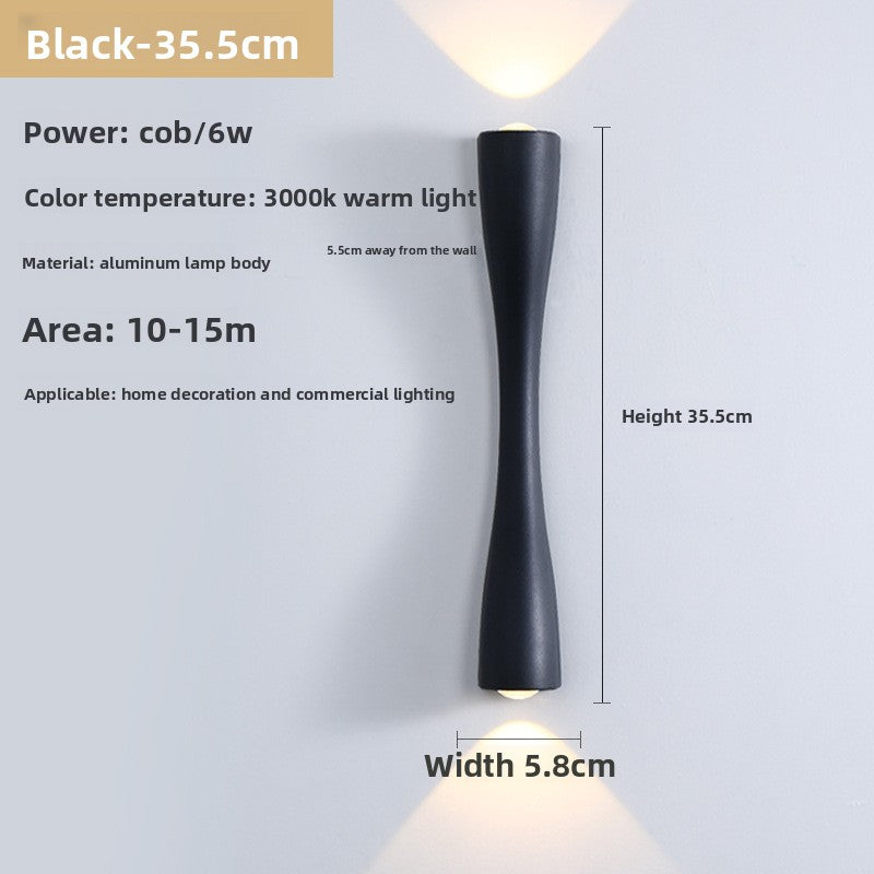 Adjustable Dual Head Wall Lamp