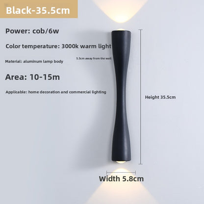 Adjustable Dual Head Wall Lamp