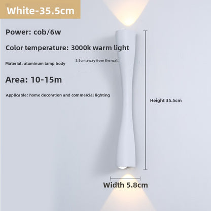 Adjustable Dual Head Wall Lamp