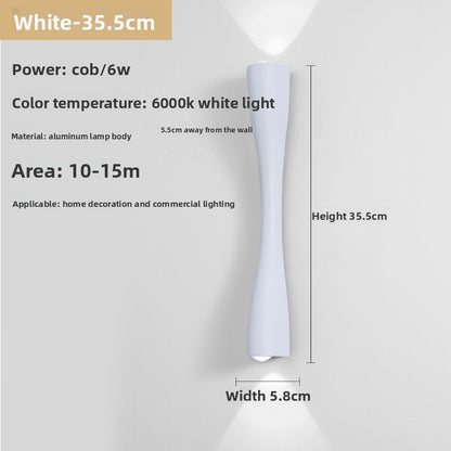 Adjustable Dual Head Wall Lamp