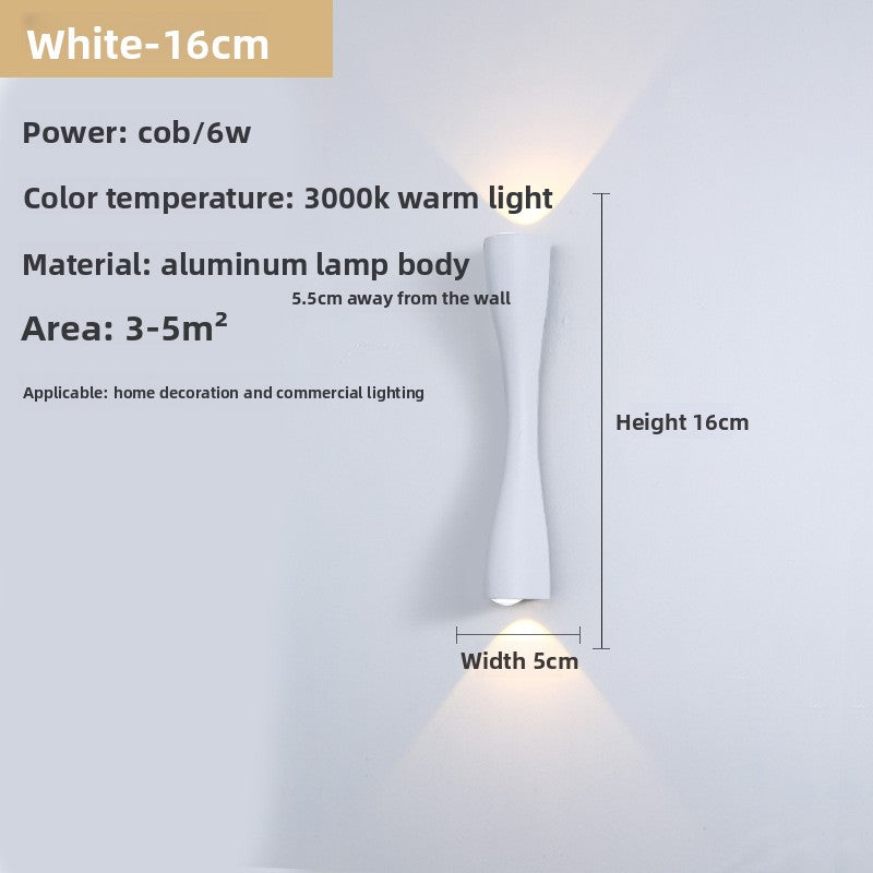Adjustable Dual Head Wall Lamp