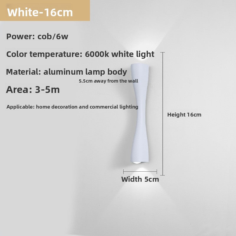 Adjustable Dual Head Wall Lamp