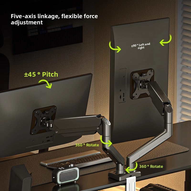 Adjustable Dual Monitor Stand
