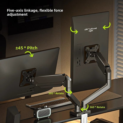 Adjustable Dual Monitor Stand
