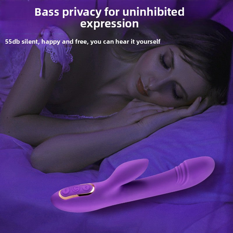 Adjustable Dual Vibration Masturbation Device for Women