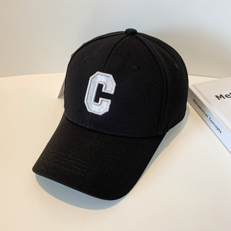 Adjustable Duckbill Baseball Cap with Embroidery