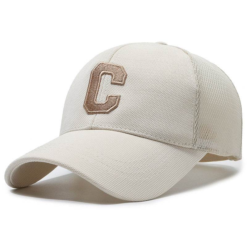 Adjustable Duckbill Baseball Cap with Embroidery