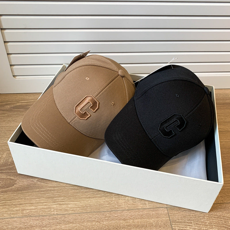 Adjustable Duckbill Baseball Cap with Embroidery