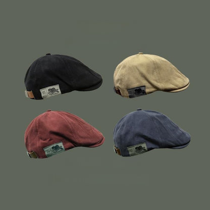Adjustable Duckbill Beret Cap
