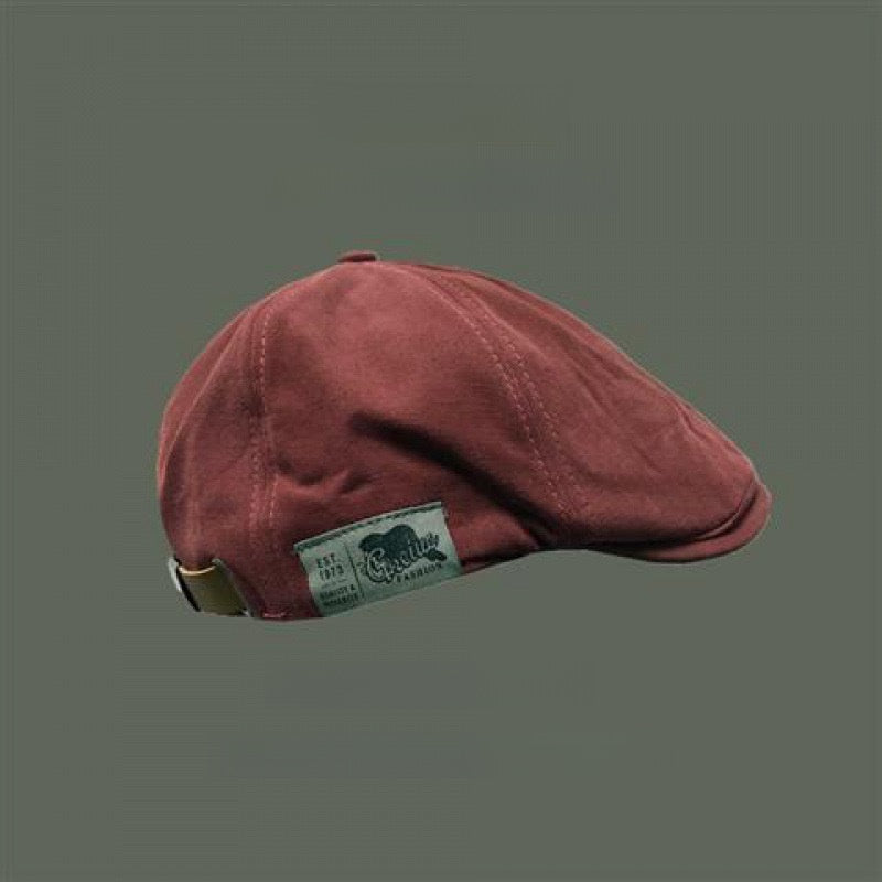 Adjustable Duckbill Beret Cap