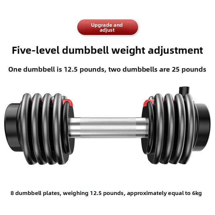 Adjustable Dumbbell Set for Home Fitness Training