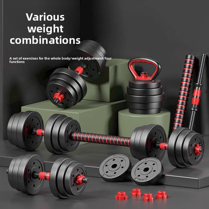 Adjustable Dumbbell Set with Multiple Weight Options