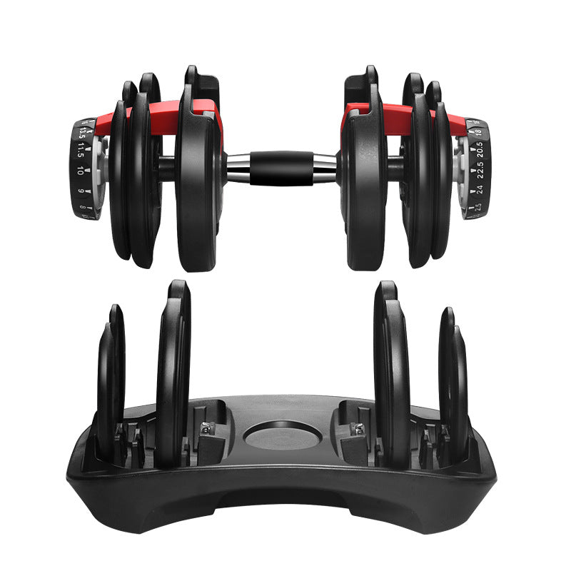 Adjustable dumbbell