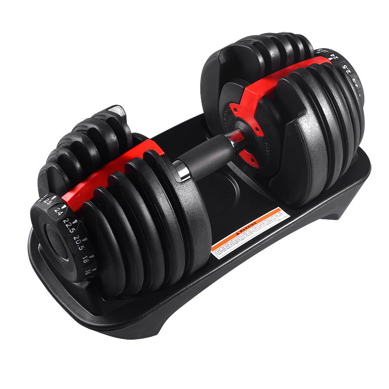 Adjustable dumbbell