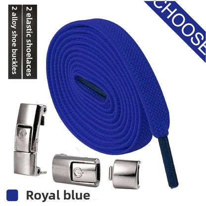 Adjustable Elastic Shoelaces with Quick-Release Buckle